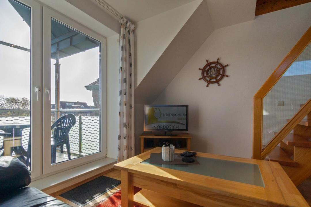 Ferienwohnung-Noerddiek-Strandnaehe-Meerblick Norddeich  Esterno foto